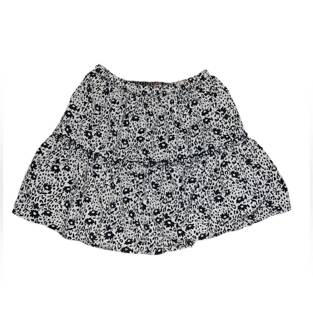 Audrey 3+1 flower print skirt